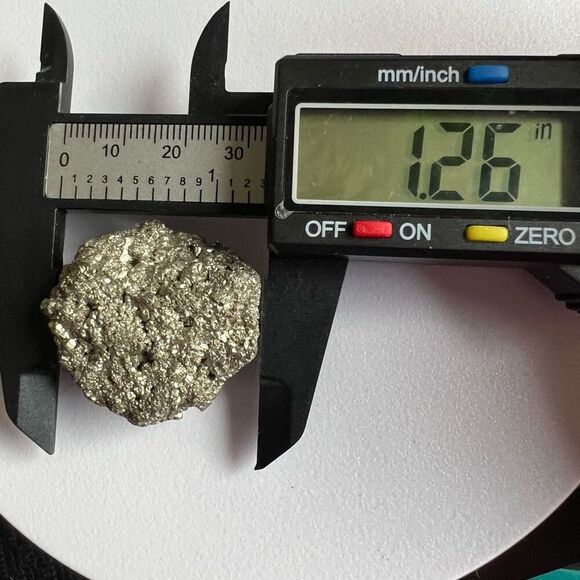 Pyrite Cluster Nugget Natural‎ Rock (#3) - Picture 7 of 9